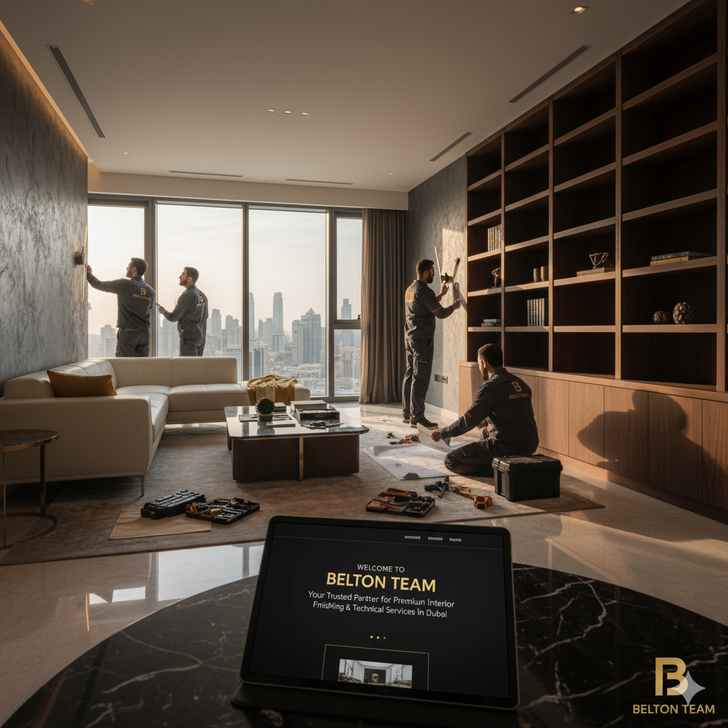 High-quality interior finishing work